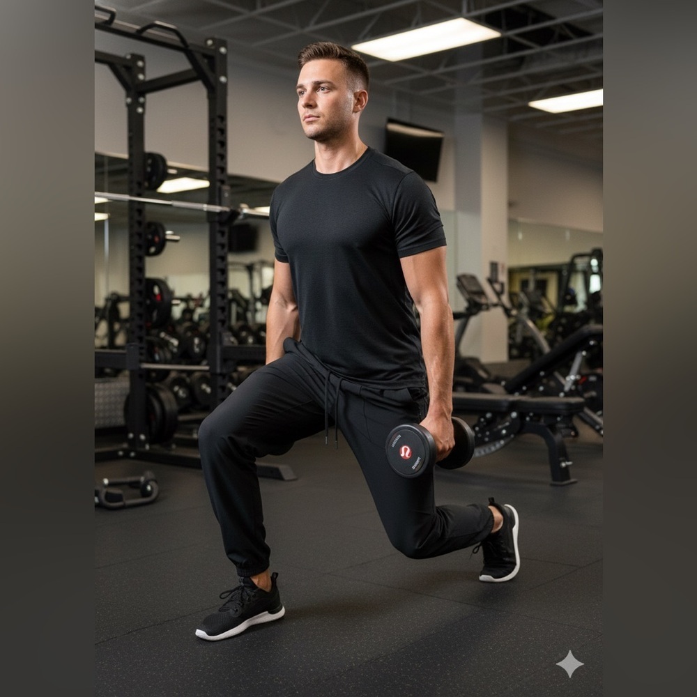 Lululemon Pants License to Train Joggers Men’s Performance Gym Sport Black Small